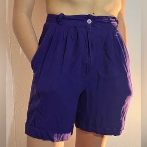 VINTAGE PURPLE SHORTS!!!